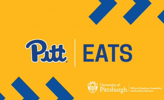 Text 'Pitt Eats' Logo