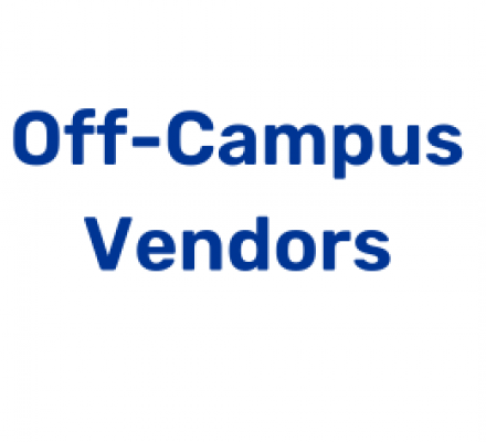 Text 'Off-Campus Vendors'